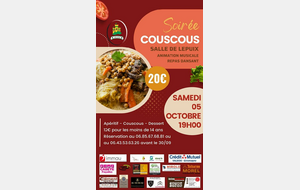 Soirée couscous 2024