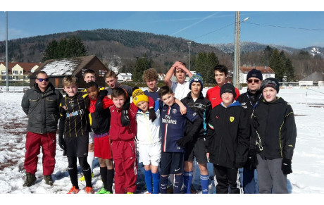 U15 - On s'entraîne malgré tout