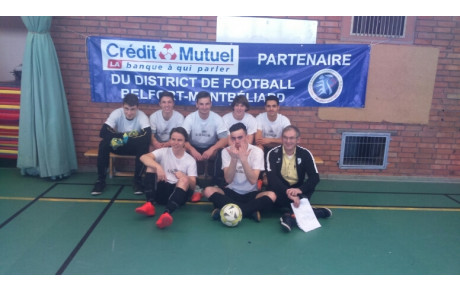 BELLE 6eme PLACE EN FUTSAL U18