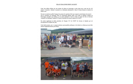 Challenge Rémy JACQUET