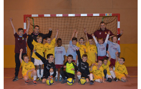 RETOUR SUR LE PLATEAU FUTSAL U9 DU 19 NOVEMBRE 2017