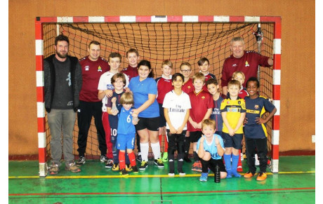 RETOUR SUR LE STAGE FUTSAL DE L ECOLE DE FOOT